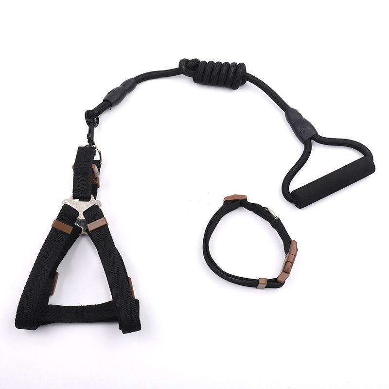 New Vest-Style Pet Harness Breathable Small And Medium-Sized Dogs Anti-Escape Dog Leash_voghion.com