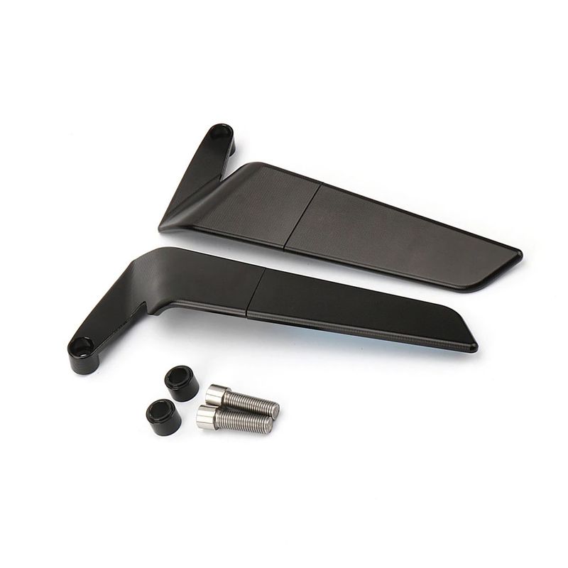 Universal CNC Aluminium Motorrad Rückspiegel Blau Anti-glare Spiegel Für Streetfighter V4 S V4S STREETFIGHTER V2_voghion.com