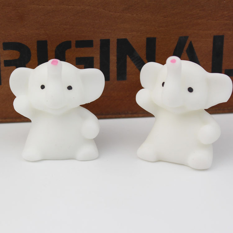 Drăguț Squishy Elephant Spremere Vindecare Distracție Copii Kawaii Jucărie Decor de calmare a stresului_voghion.com