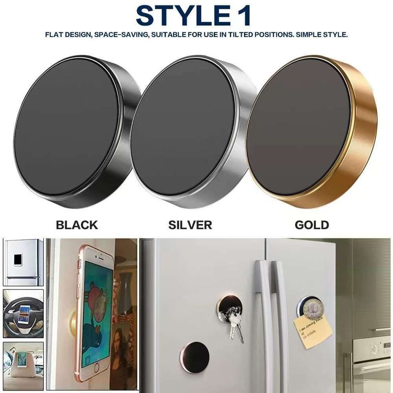 Magnetischer Autotelefonhalter, universeller Autotelefonständer für iPhone, Xiaomi, Huawei, Samsung, Armaturenbrett, Wandmontage, Automagnetaufkleber_voghion.com