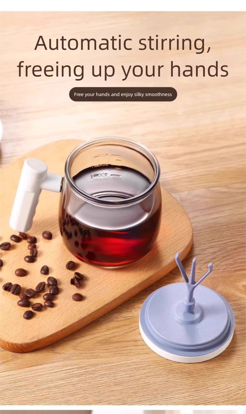 Nuovo modello 2025, bicchiere di ricarica elettrico completamente automatico con bilancia, frullatore portatile per soia e latte in polvere_voghion.com