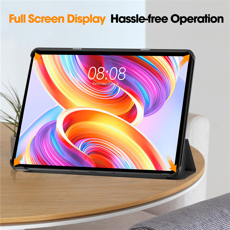Coque For Teclast T50 Tablet Fold PU Leather Protective Hard PC Tablet Case For Teclast M40 Plus P40HD P30S T 50 Smart Cover_voghion.com