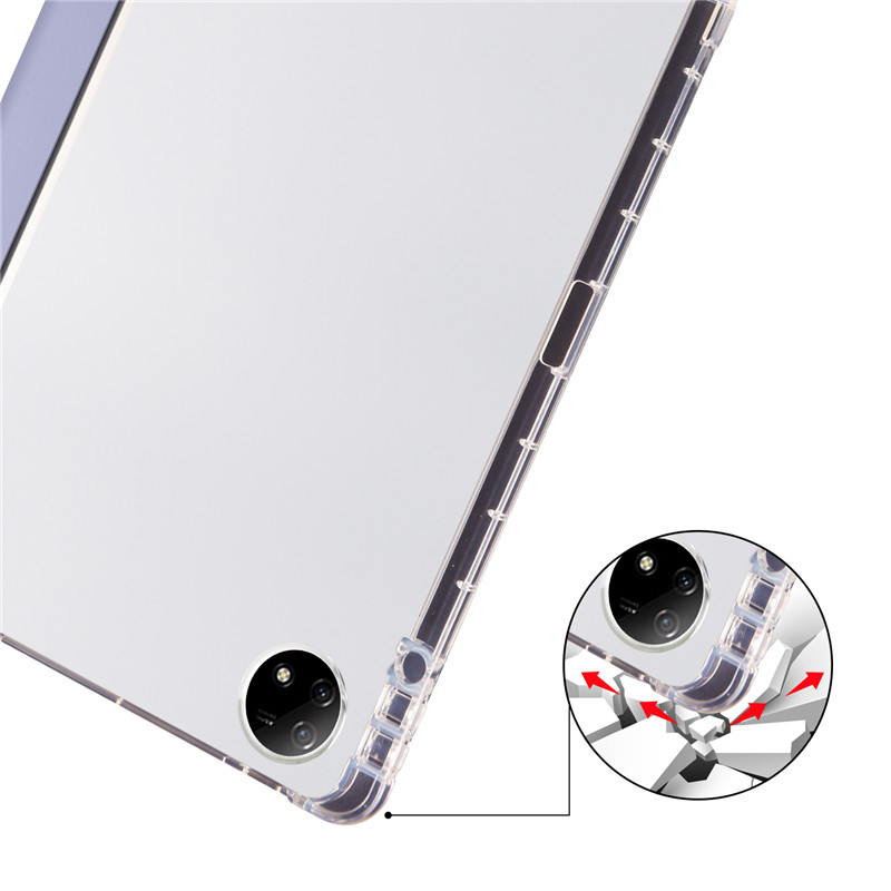 Coque für Vivo Pad 2 Hülle 12,1 Zoll Hülle mit Stifthalter Tablet Funda für Vivo Pad 2 2023 Hülle PU Leder dreifach gefaltete Hülle Stift_voghion.com