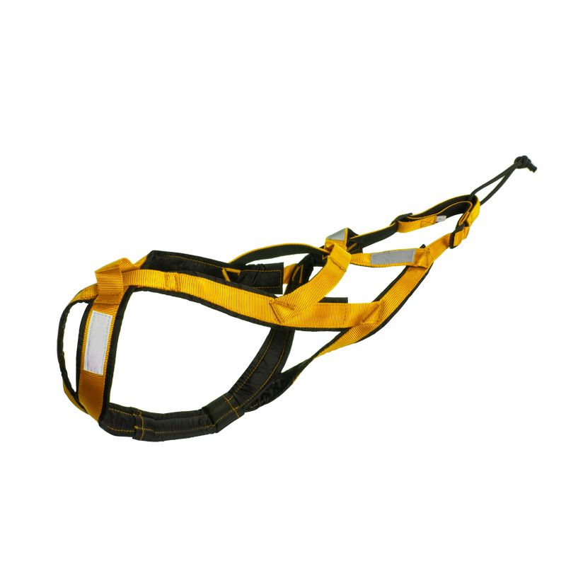 Snowboard Cart Leash Night Reflective Dog Sleigh Chest Harness_voghion.com
