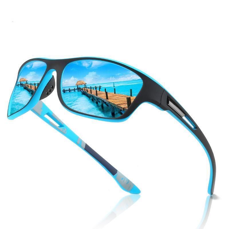 Occhiali da sole sportivi XY336 Occhiali da equitazione con specchio a prova di polvere, serie di pellicole colorate polarizzate da uomo_voghion.com