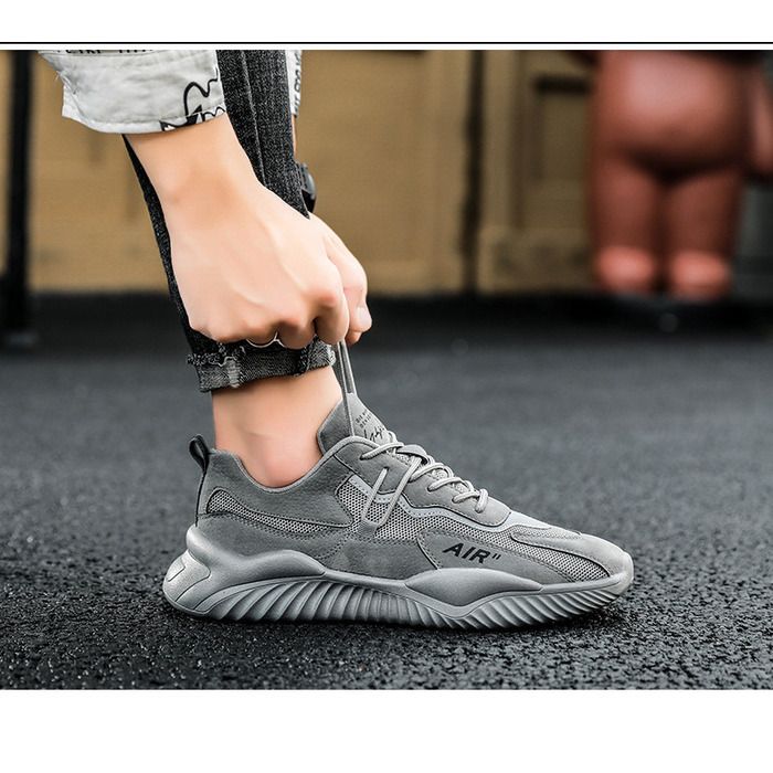 Sommer Dünne Weiße Turnschuhe Dad männer Mesh Laufsportschuhe_voghion.com