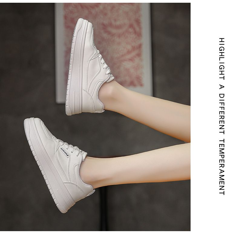Scarpette bianche per bambini, ragazze, studenti, tempo libero, sport, scarpe da tavola versatili, tiro da strada_voghion.com