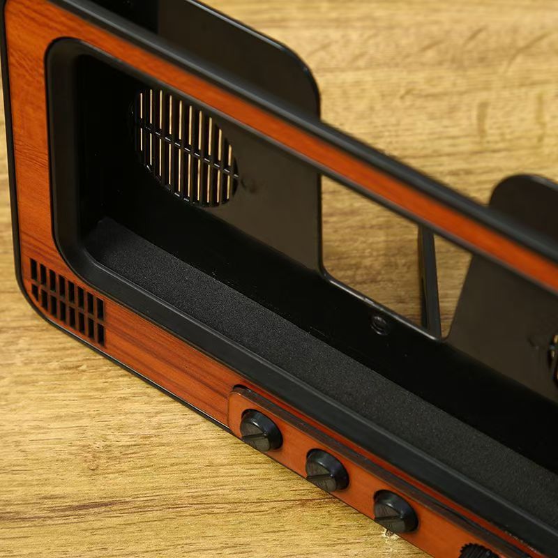Retro Holder With Instagram Style, Desktop Wireless Phone Holder, Perfect For Watching TV Shows_voghion.com