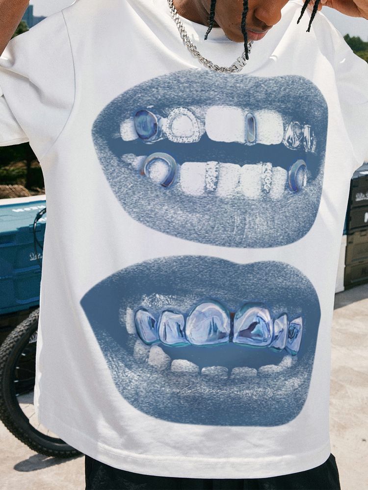 Ubrania męskie Ubrania unisex Ubrania luźne Ubrania uliczne Ciemne_voghion.com