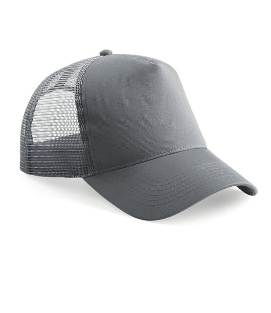 Trucker Baseball Cap Snapback Mesh Curved Men Women Sun Summer Hat_voghion.com