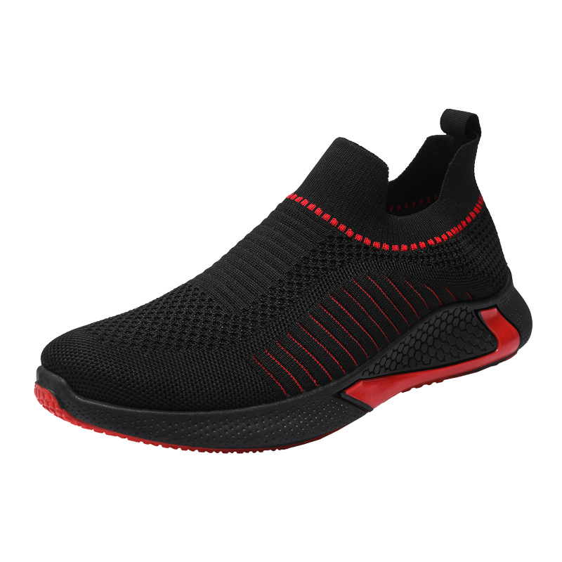 Pantofi sport pentru bărbați de calitate imbatabilă, primăvara 2025, respirabili, casual, cu gură ascuțită, cu un singur picior, pantofi pentru bărbați_voghion.com