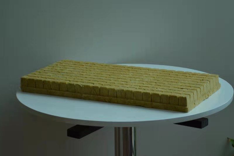 Tappi di lana di roccia per coltivazione idroponica, substrato per piantine per coltivazione fuori suolo. Blocchi per talee di substrati idroponici per orticoltura._voghion.com