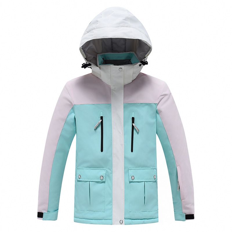 Kids' Waterproof Ski Jacket For Boys & Girls - Winter Snowsuit With Warm Insulation For Single & Double Skiing_voghion.com