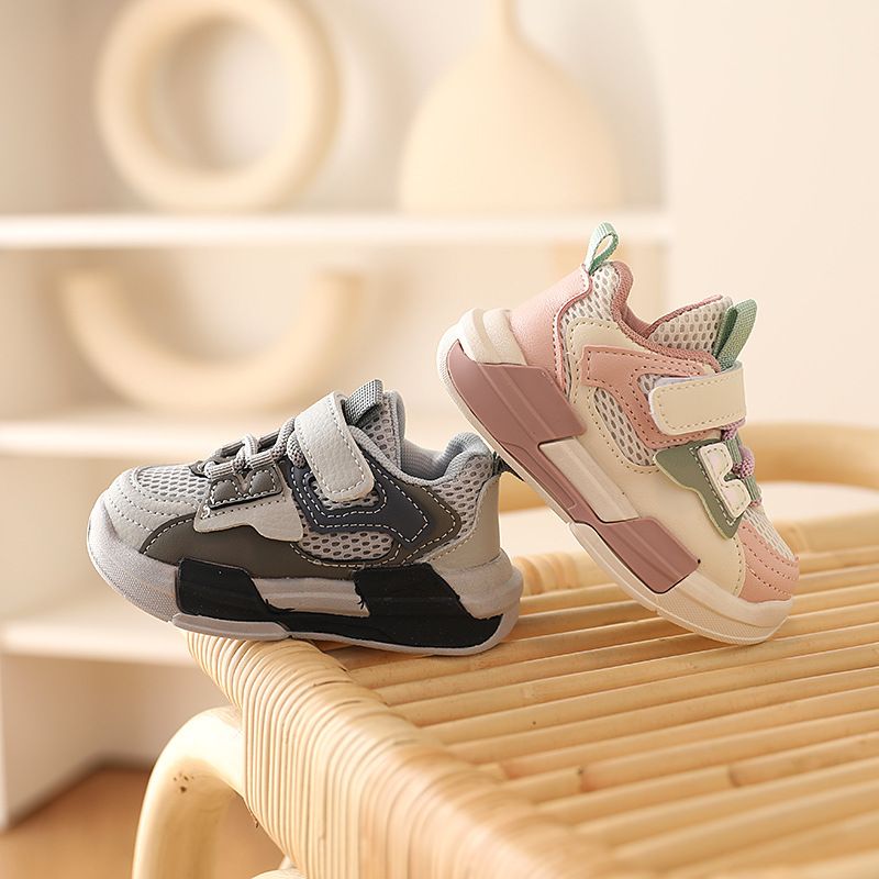 Boys' Baby Sports Children's 2025 Spring And Autumn New Mesh Breathable Casual Shoes, Girls' Dad Shoes_voghion.com