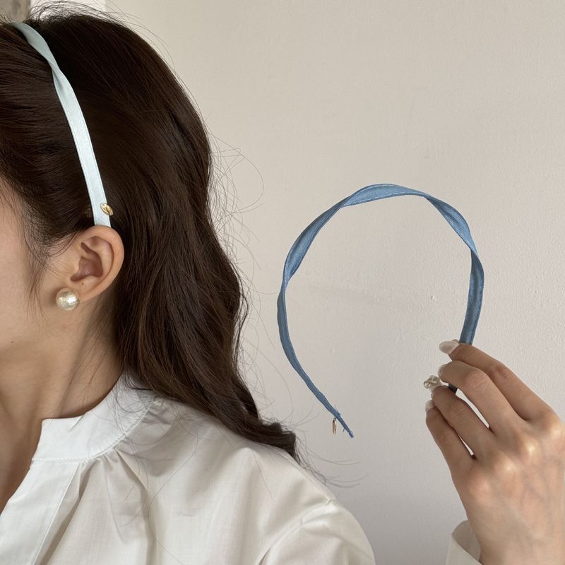 Fascia per capelli 2025 Estate Nuovo design Nicole Fascia per capelli lavata Accessori per capelli di alta qualità_voghion.com