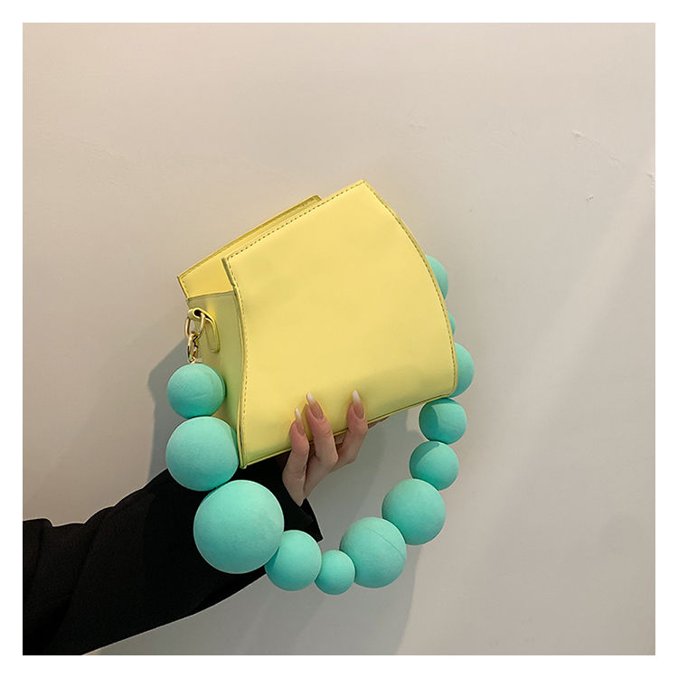Tangzhu ins borsa a forma di palla a bolle design di nicchia banana per donna 2023 nuova versatile borsa a tracolla con una spalla_voghion.com