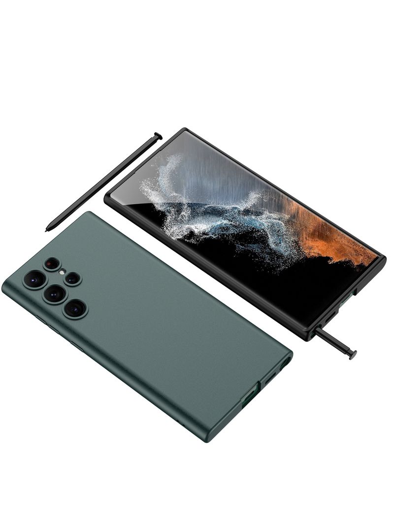 Telefono dėklas Mobiliojo telefono dėklas Skystas apvalkalas Skin Feel silikoninis apsauginis dangtelis_voghion.com