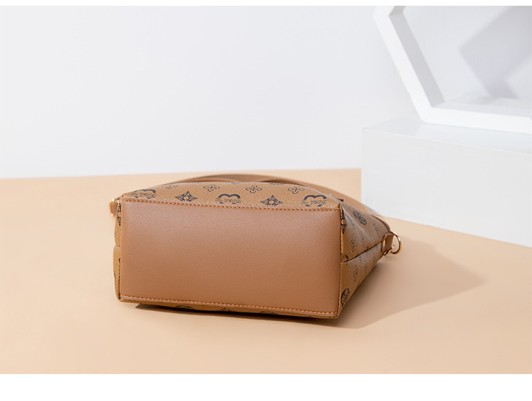 Women's bag 2023 new printing fashion trend handbag one shoulder straddle women's bag_voghion.com