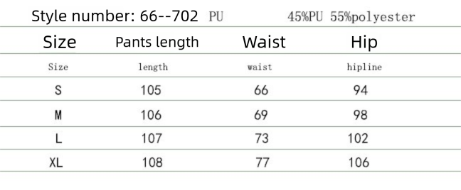 Leather New PU Flared Long Pants Women's Trousers Available_voghion.com
