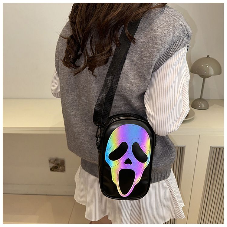Trendy dames crossbodytas - Minimalistische vierkante PU-schoudertas met ritssluiting, stijlvolle accessoire voor alledaagse gelegenheden_voghion.com