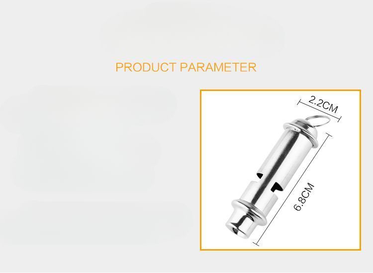Silbato de metal de alta frecuencia para entrenamiento, salvavidas, policía, exteriores, aves, mascotas, árbitros, libre de armas nucleares, profesional, de tono alto._voghion.com