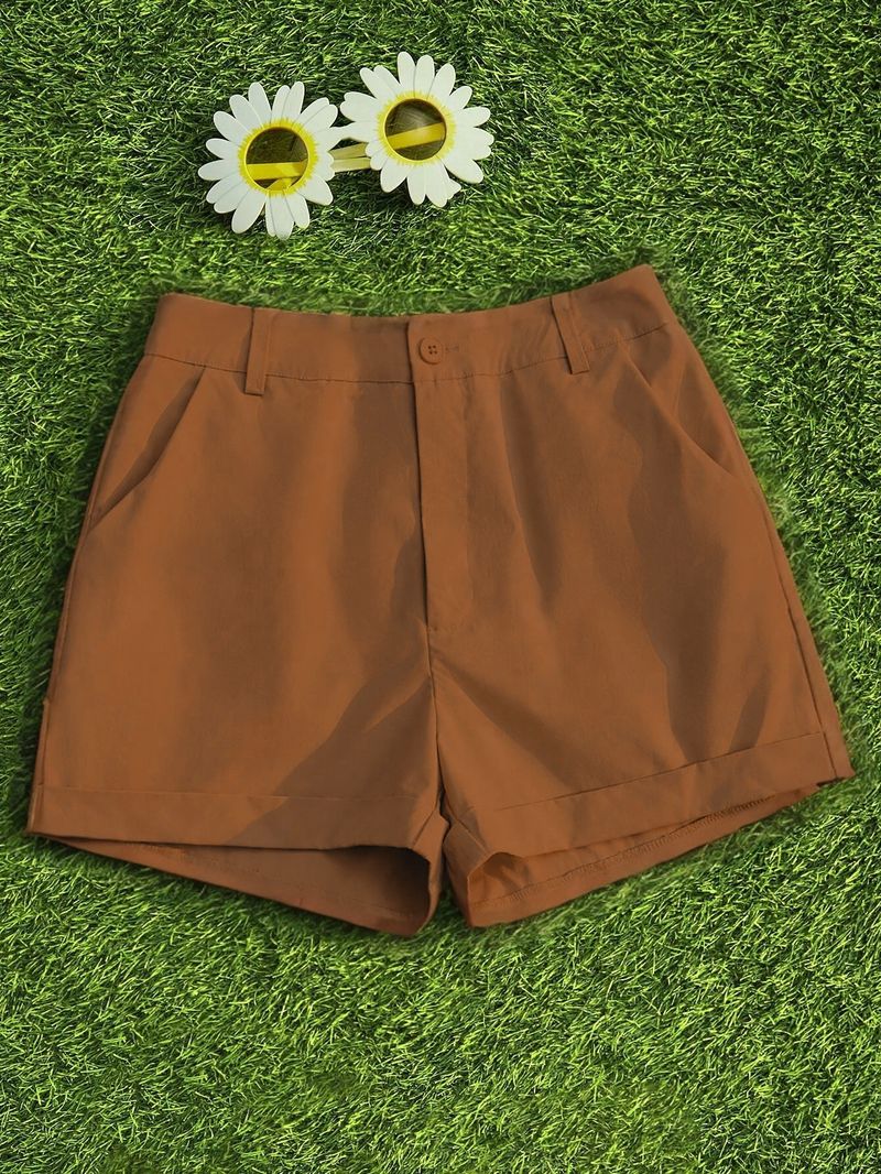 Pantaloncini casual larghi e larghi da donna, nuovi, estivi 2025, freschi, versatili, morbidi e confortevoli, in tessuto trasparente_voghion.com