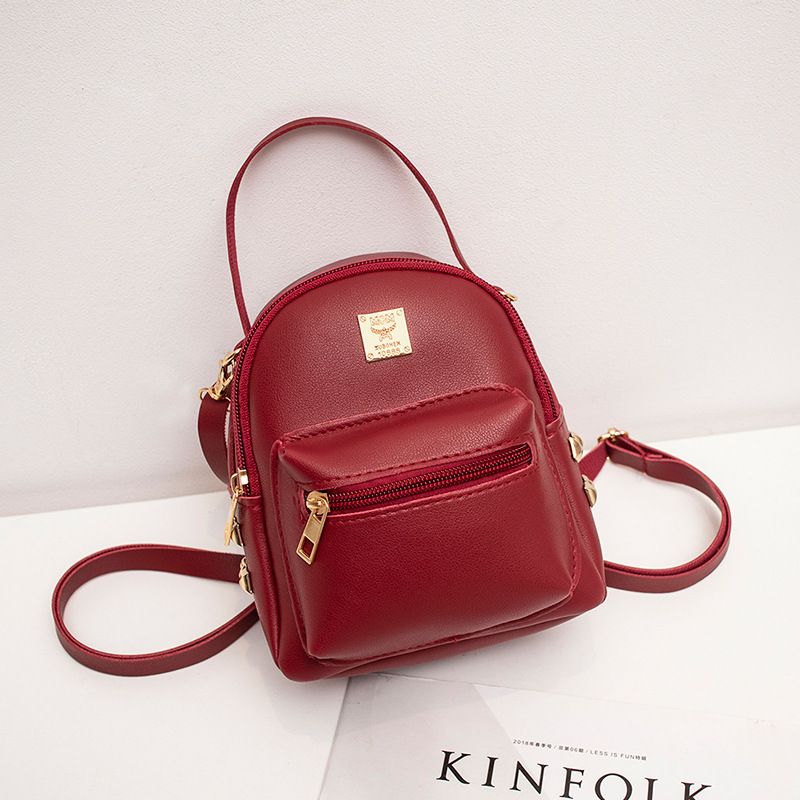 Women's Mini Backpack Purse - Zipper Top Handle Bag For Work (Anti-Theft & RFID Pocket)_voghion.com