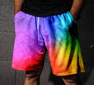 Pantaloncini sportivi casual da spiaggia con elastico in vita, stampati in 3D, di qualità imbattibile, 2025 da uomo_voghion.com