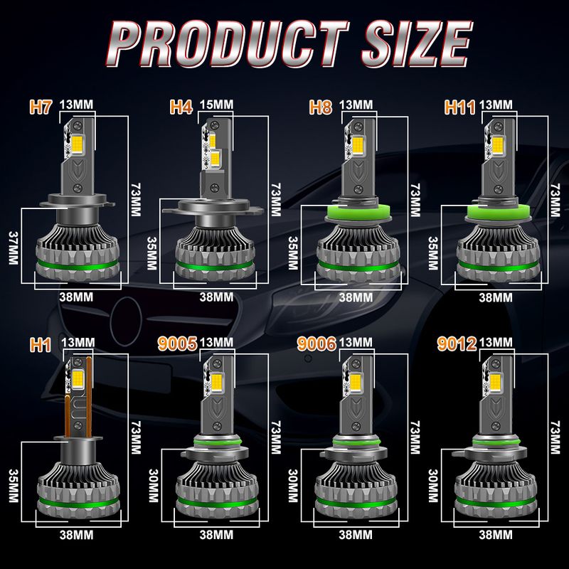 1700W H7 H4 H11 Ld Hadlight 9084 CSP Canbus H1 H8 9005 HB3 9006 HB4 9012 High Low Bam Turbo Auto Nebel Licht 6000K_voghion.com