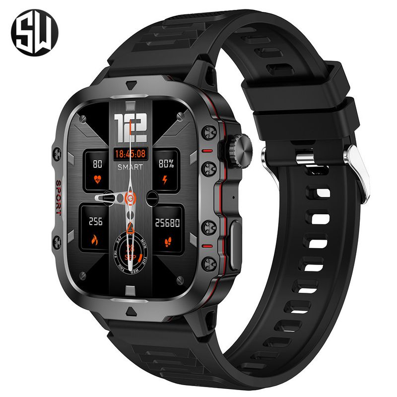 QX11/66 Schermo da 1,95 pollici 8763E Codificatore di chiamata Bluetooth Smartwatch impermeabile_voghion.com