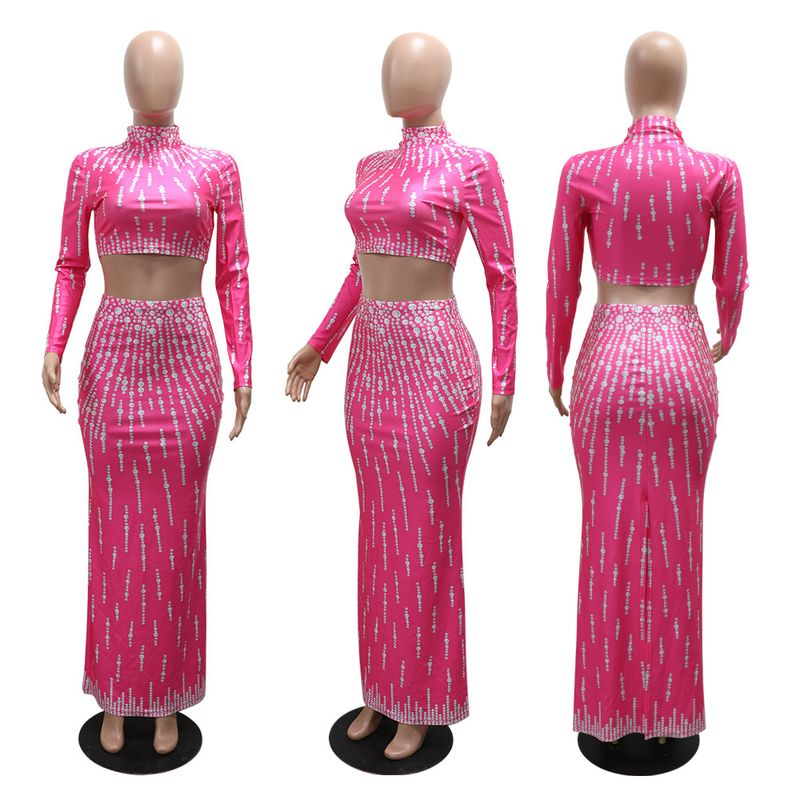 Trägerloses Crop-Top & Weite Hose Set - Elegantes Zweiteiler-Outfit für Damen_voghion.com