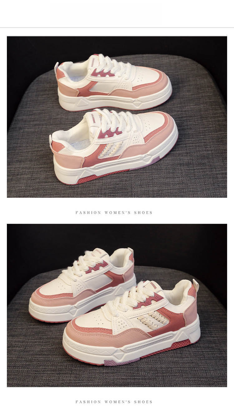 Sieviešu ikdienas apavi Ādas apavi ar platformu sievietēm Sieviešu kedas Sieviešu balti sporta kurpes Viegli apavi_voghion.com