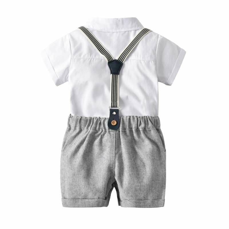 I nuovi pagliaccetti estivi del vestito da gentiluomo per neonati e bambini vendono felpe con cappuccio + cappelli per ragazzi_voghion.com