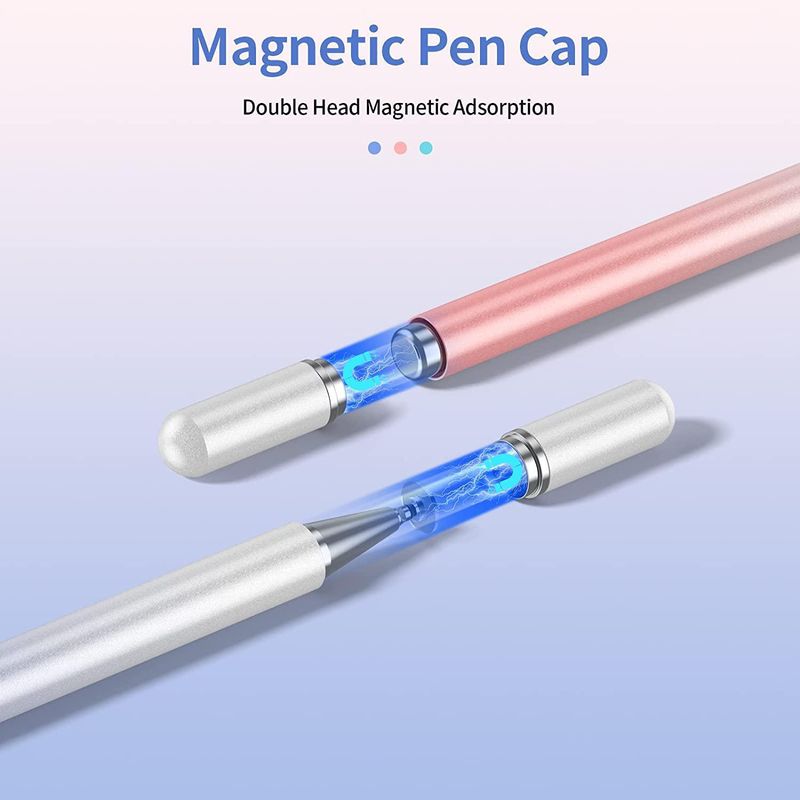 Penne stilo per touch screen, penna stilo universale con disco magnetico ad alta precisione per tablet compatibili con iPad e tutti gli schermi capacitivi YSXX_voghion.com