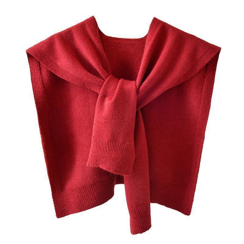 Gilet da esterno in stile coreano primaverile e autunnale, con protezione per le spalle e colletto versatile per camicia, per camera climatizzata_voghion.com