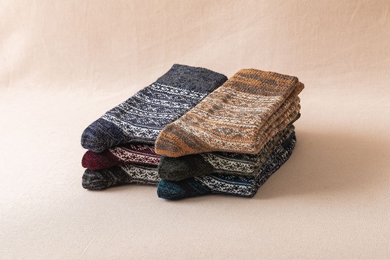 Calzini di lana da uomo invernali spessi più calzini caldi in velluto da uomo calzini da lavoro retrò lunghi calzini invernali in cotone calzini a tubo medio_voghion.com