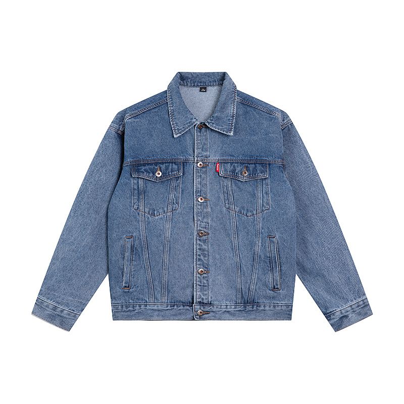 Suitable For All Seasons 2025 Spring New American Style Men's High-end Casual Denim Jacket_voghion.com