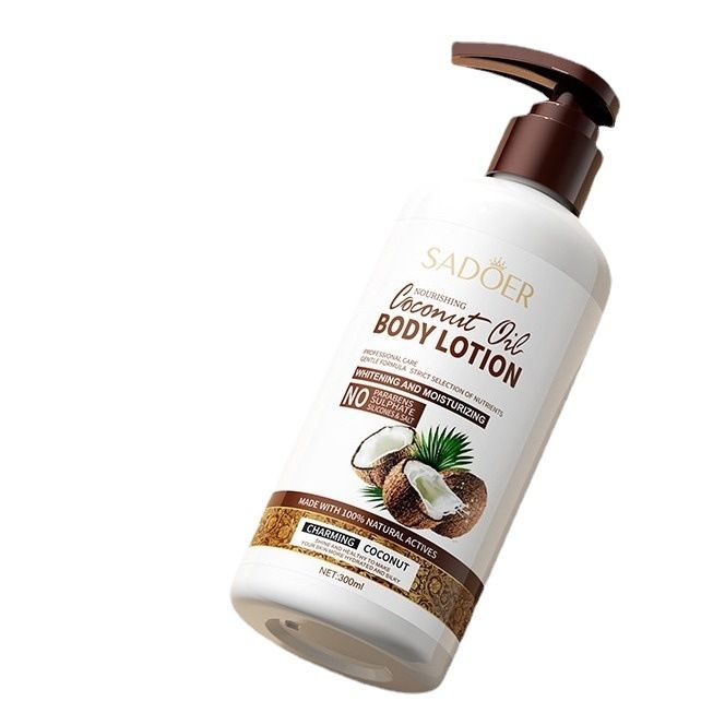 SADOER Coconut Moisturizing Nawilżające, pielęgnujące skórę i zapobiegające wysuszaniu się ciała mleczko do ciała_voghion.com