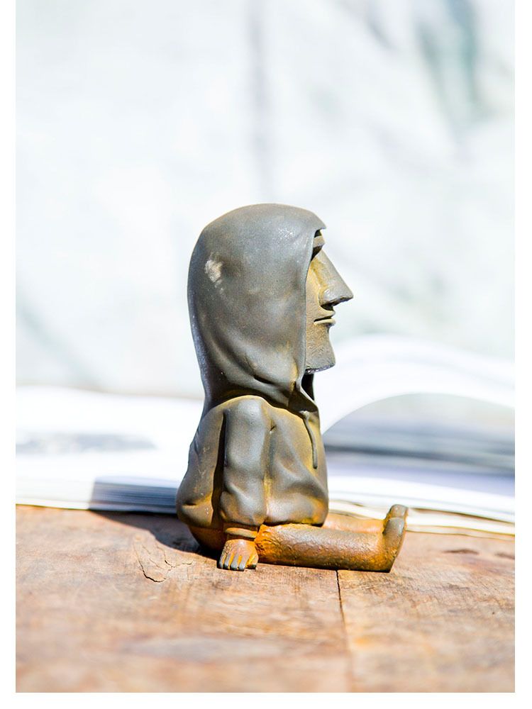 Creative Nordic Style Easter Sitting Figure Desktop Ornament For Study Living Room Tea Table Pure_voghion.com