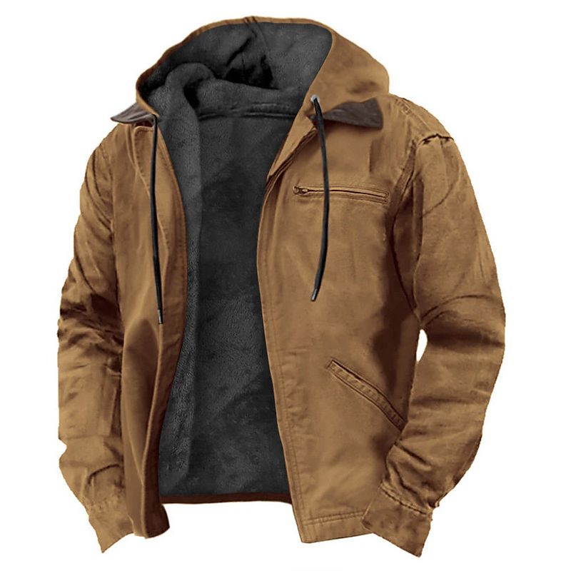 Felpa con cappuccio multicolore stampata in 3D digitale con cerniera, giacca in pile di cotone e cappello per uomo_voghion.com