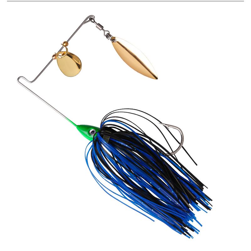 Esca per la pesca in mare con paillettes composita Bearded Man, rotante, in acqua dolce, 8,2 g/10 g_voghion.com