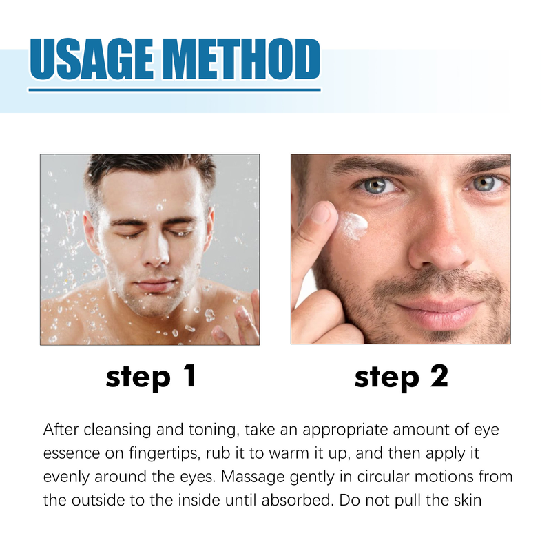men's eye Beautiful essence reduces fine lines around the eyes, moisturizes and tightens the skin around the eyes s, s_voghion.com