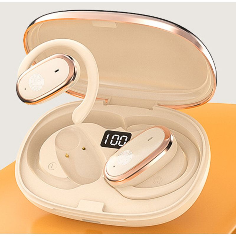 OWS Bluetooth Earphones 2025 New Model Non-In-Ear Wireless Ear Hook Sports Running Long-Wear Comfortable Suitable_voghion.com