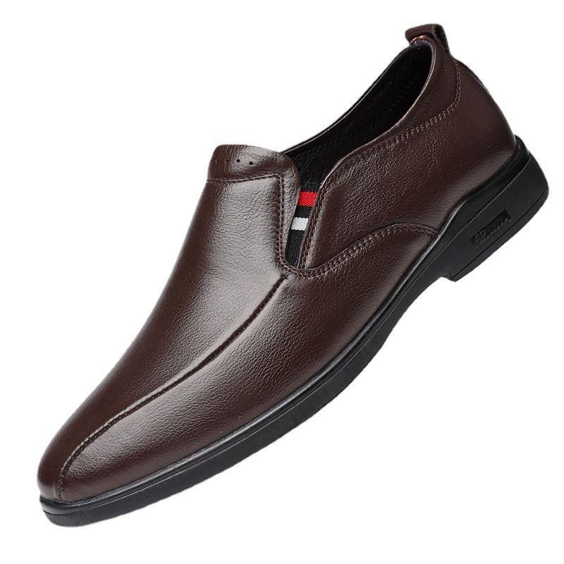 Fußüberzüge, lässige Herren-Lederschuhe, bequeme Business-Schuhe, formelle Herrenschuhe_voghion.com