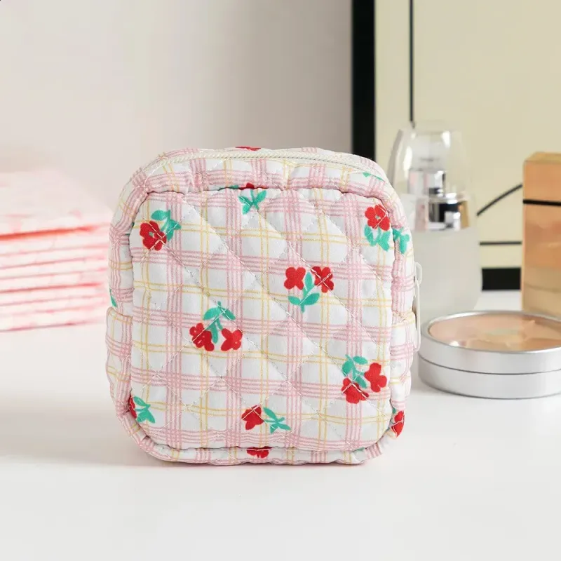 Korean Sanitary Napkin Storage Bag Girl Cartoon Menstrual Cycle Tampon Organic Mini Coin Wallet 250321l_voghion.com
