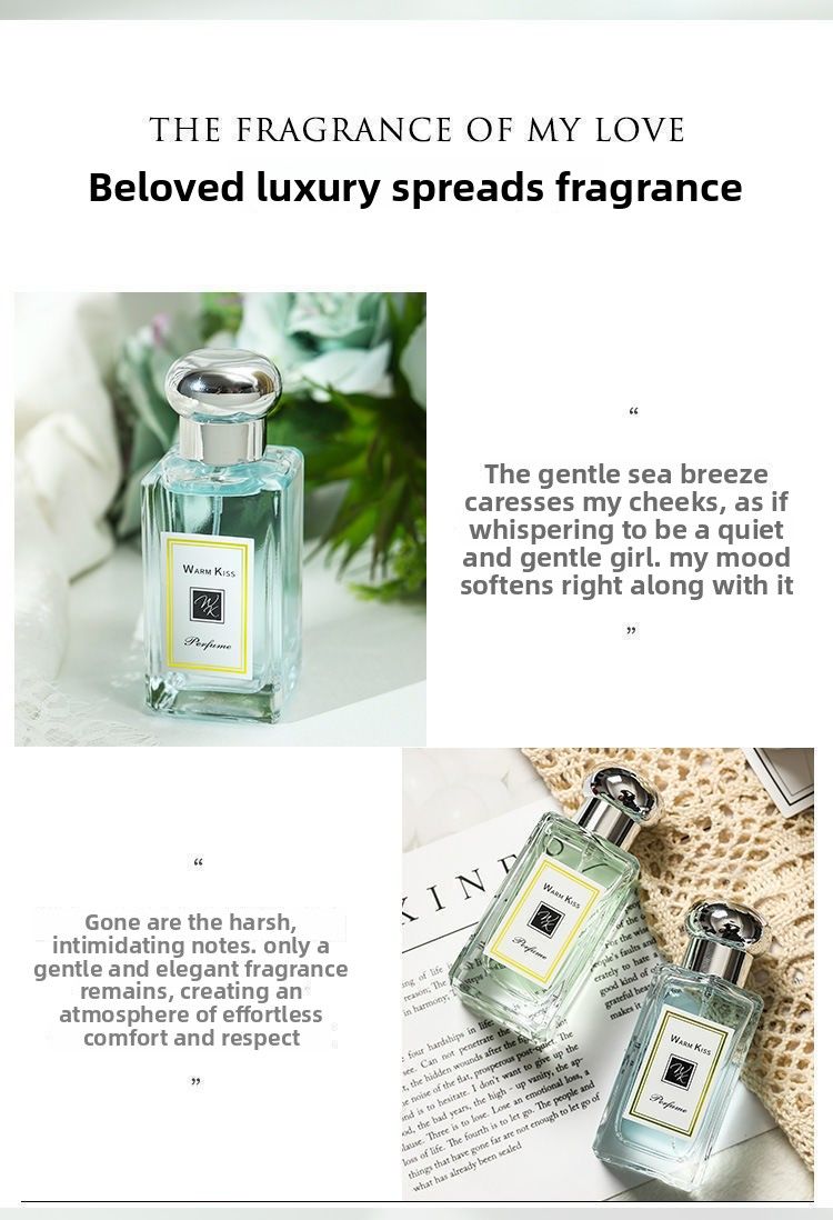 Klassieke blauwe windgong unisex parfum 50 ml paddenstoelkop Engelse peer en freesia langdurige frisse geur_voghion.com