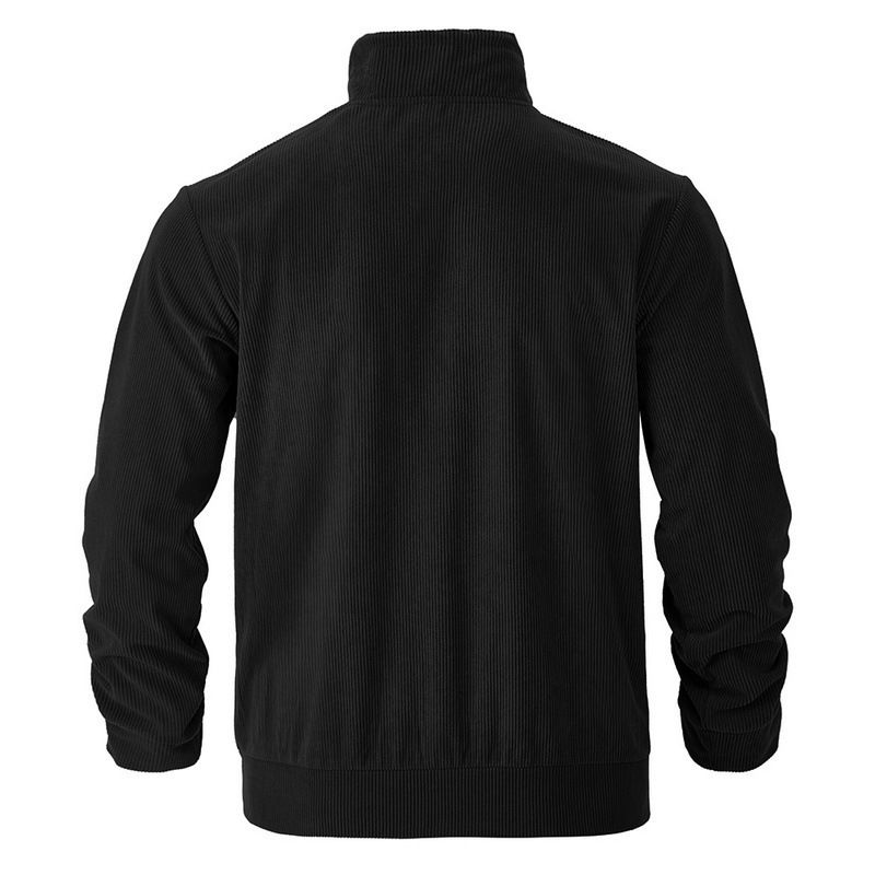 Men's Corduroy Jacket – Single-Breasted Notch Lapel, Breathable & Wrinkle-Resistant, Multi-Pocket Casual Blazer (S-XXXL, Autumn Essential)_voghion.com