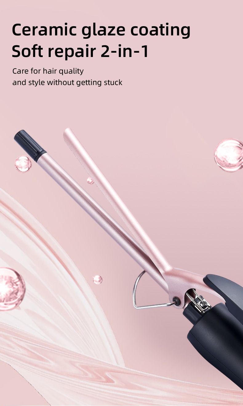 Ceramic Wool Egg Roll Straightener Home Hair Care Foam Curling Iron_voghion.com