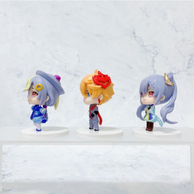 Adorable Impact Genshin Pvc Q Version Figures Set Of 6pcs For Collectors_voghion.com