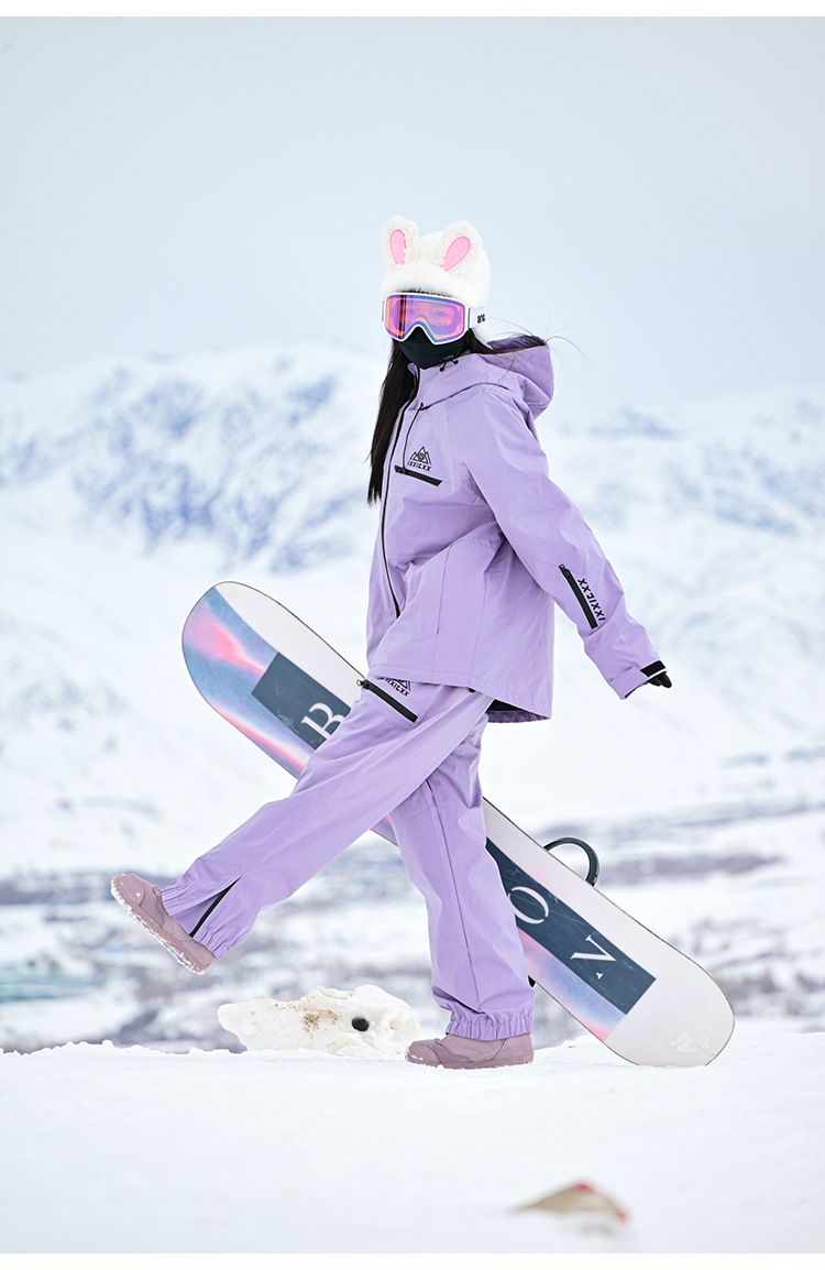 Neuer Damenanzug Internet Celebrity Trendy Alternative Skijacke mit Baumwolle und verdickter Windjacke mit Kapuze_voghion.com